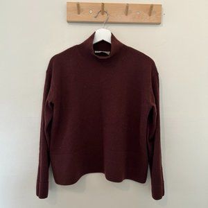 Everlane Cashmere Square Turtleneck - Espresso
